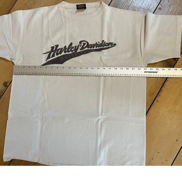 Vintage 1998 Harley Davidson Men's T-shirt. Jones Little Rock Arkansas XL. thick - Picture 6 of 6